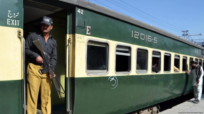 passanger train attack on Jaffar Express Balochistan