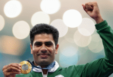 Olympics gold medalist Arshad Nadeem Pakistan